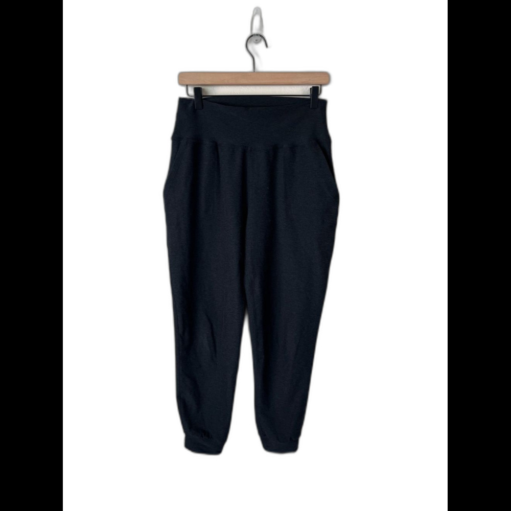 Beyond Yoga Spacedye Midi High Waist Joggers Black Size Medium